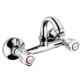 Wall Mixer Sink, FF with Swivel Casted Spout